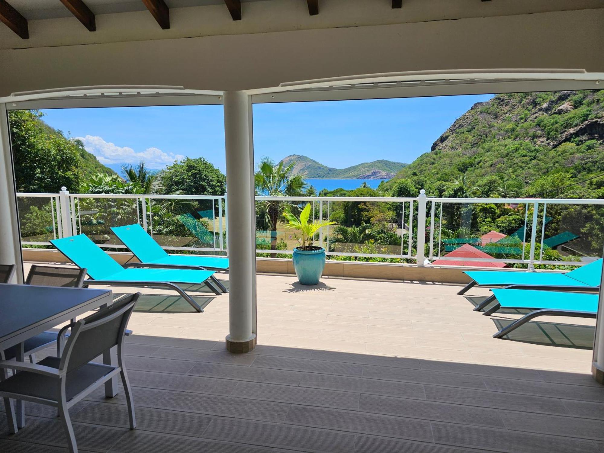Villa Celyote - Haut De Villa, Vue Mer, A 150M De La Plage Anse Figuier Terre-De-Haut Ngoại thất bức ảnh