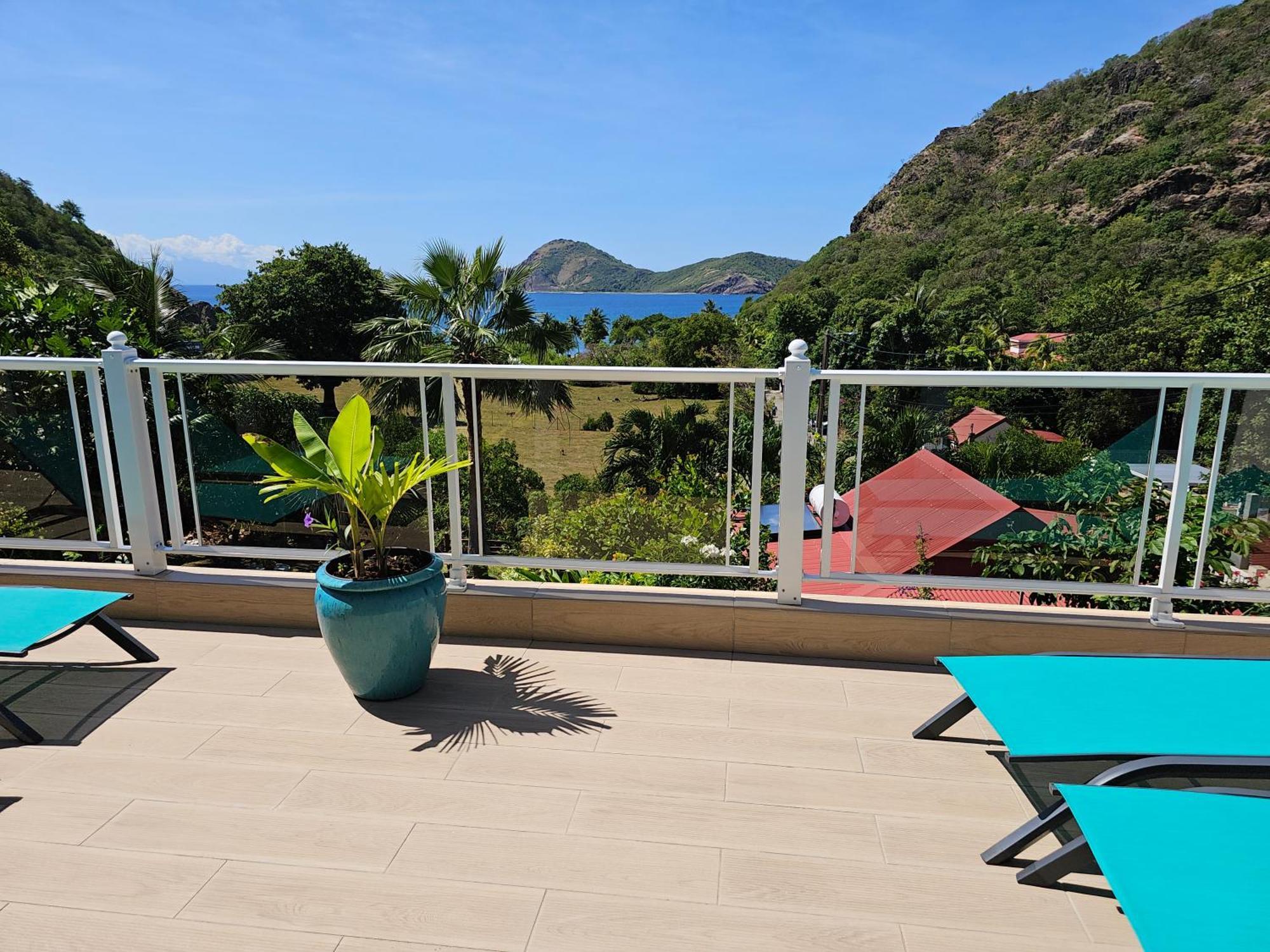 Villa Celyote - Haut De Villa, Vue Mer, A 150M De La Plage Anse Figuier Terre-De-Haut Ngoại thất bức ảnh